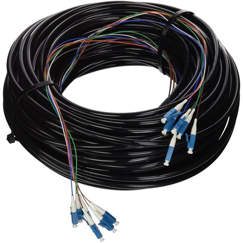 Kabel Ubiquiti Optický FC-SM-200, Single Mode, 60m černý