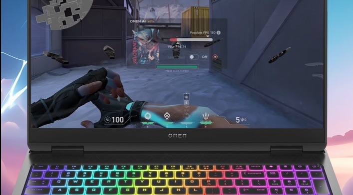 Notebook HP OMEN Transcend 14-fb1004nc + Game Pass předplatné na 3 měsíce černý