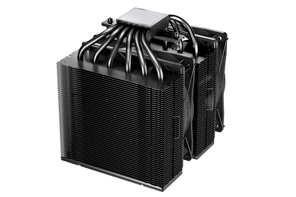 Propracovaná konstrukce a žebrování Chladiče CPU be quiet! PURE ROCK PRO 3 LX Black