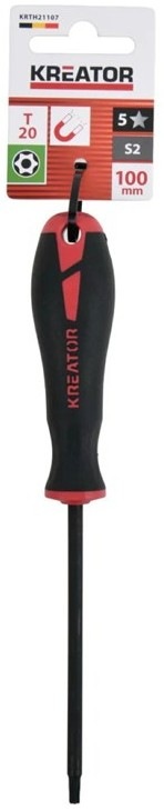 Šroubovák Kreator KRTH21107 TORX T20×100 s magnetickou špičkou T20