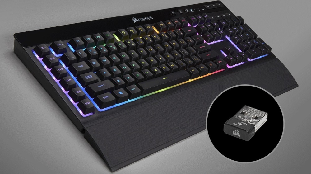 Klávesnice Corsair K57 RGB, US černá Klávesnice Corsair K57 RGB, US černá