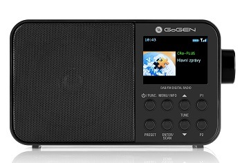 Radiopřijímač s DAB+ GoGEN DAB 500 BTC černý Radiopřijímač s DAB+ GoGEN DAB 500 BTC černý