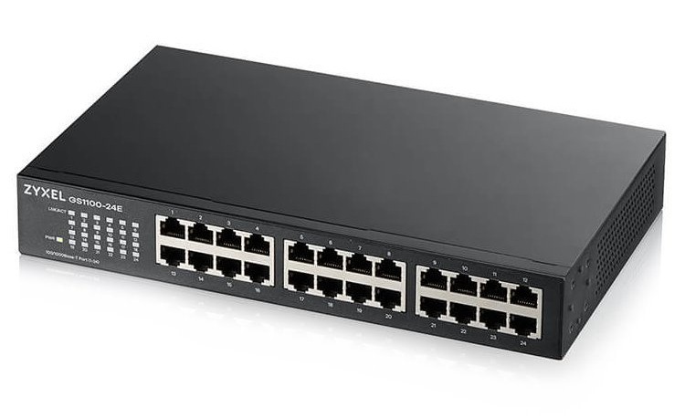 Switch ZyXEL GS1100-24E černý