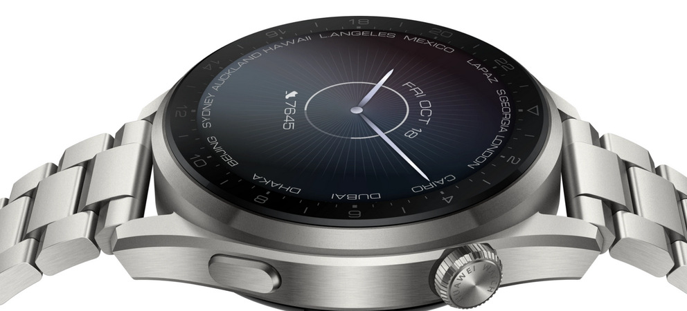 Chytré hodinky Huawei Watch 3 Pro - Brown Leather