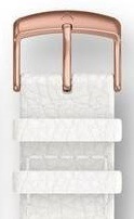 Řemínek Garmin Quick Release (20 mm), kožený bílý/rose gold Řemínek Garmin Quick Release (20 mm), kožený bílý/rose gold