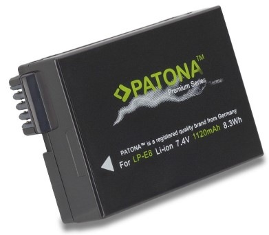 Baterie PATONA pro Canon LP-E8 1120mAh Li-Ion Premium