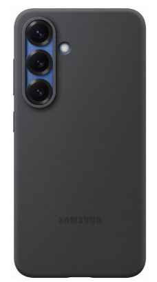 Kryt na mobil Samsung Silicone na Galaxy S25 černý