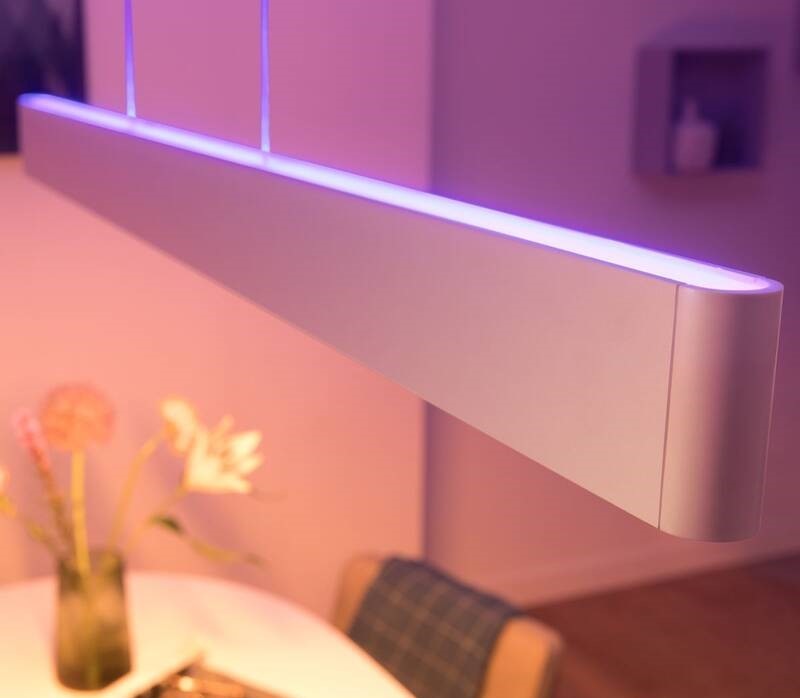 Závěsné svítidlo Philips Hue Ensis White and Color Ambiance bílé