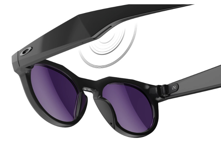 Chytré brýle Meta Oakley HSTN Prizm Polar černé Integrované reproduktory Meta Oakley HSTN
