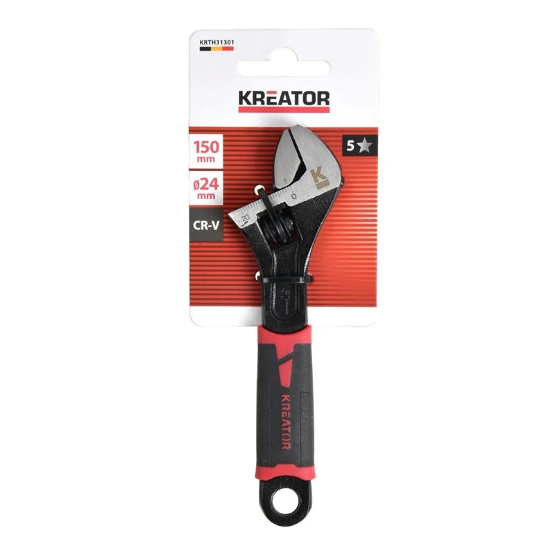 Klíč nastavitelný Kreator KRTH31301 150 mm