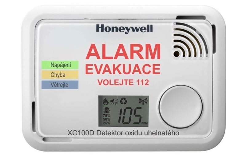 Detektor oxidu uhelnatého Honeywell XC100D-CSSK-A, Alarm Scan