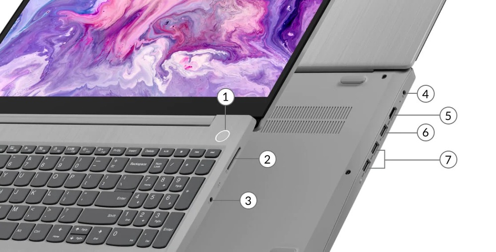 Notebook Lenovo IdeaPad 3-15ADA05 modrý Notebook Lenovo IdeaPad 3-15ADA05 modrý