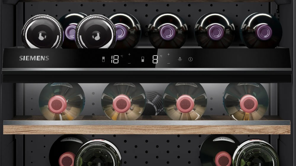 Vinotéka Siemens iQ500 KU21WAHG0 černá
