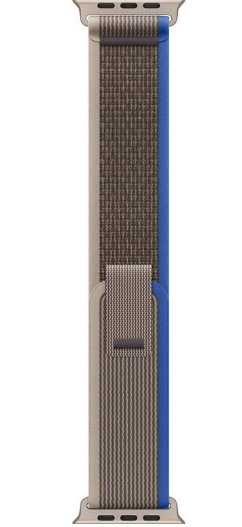 Řemínek Apple 49mm modro-šedý trailový tah - S/M Apple Trailový tah
