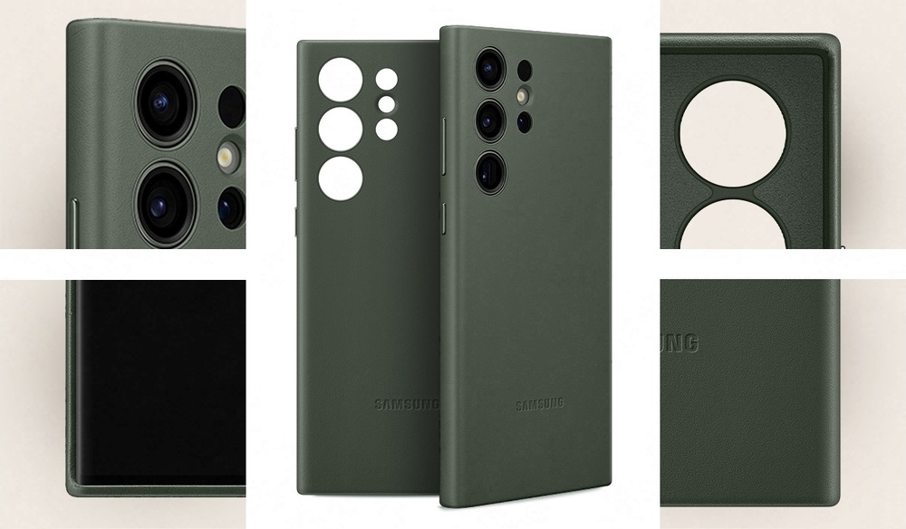 Kryt na mobil Samsung Leather na Galaxy S23 Ultra hnědý Samsung Leather Cover kryt na Galaxy S23 Ultra