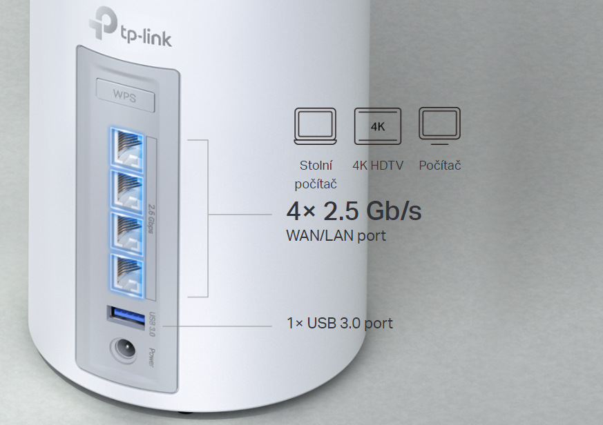 Komplexní Wi-Fi systém TP-Link Deco BE65, BE9300, Wi-Fi 7 (2 ks) bílý Komplexní Wi-Fi systém TP-Link Deco BE65, BE9300, Wi-Fi 7 (2 ks) bílý