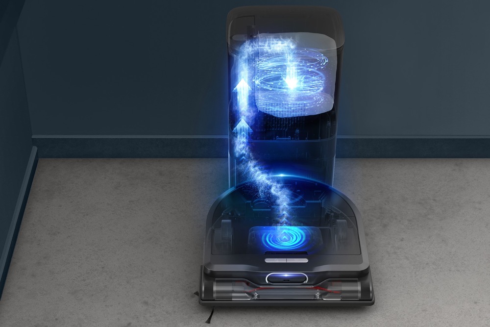 Robotický vysavač Rowenta X-Plorer Serie 240+ AI RR9695WH černý