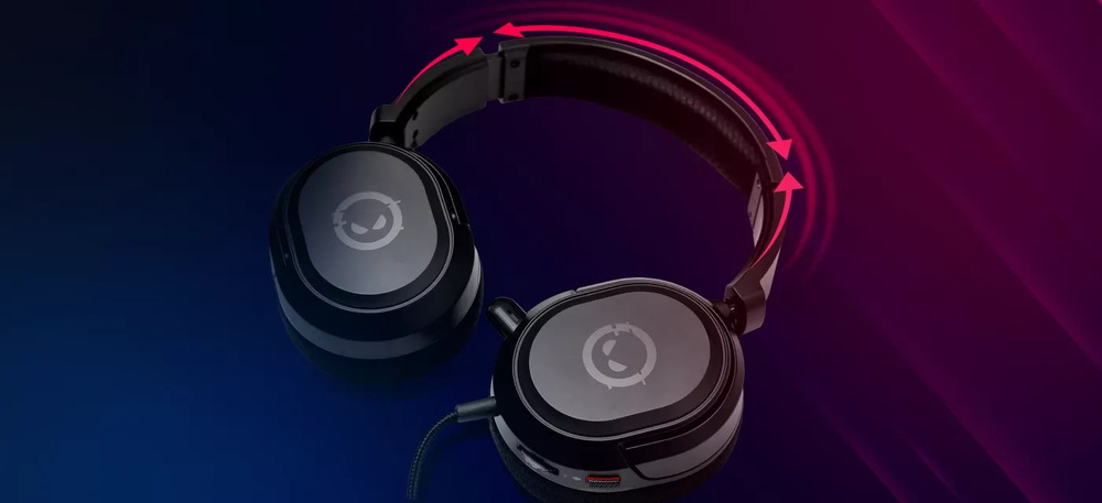 Headset Lorgar Kaya 360 černý Headset Lorgar Kaya 360 černý