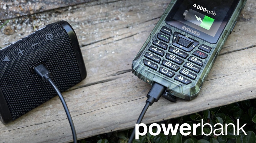 Mobilní telefon Evolveo StrongPhone Z6 zelený