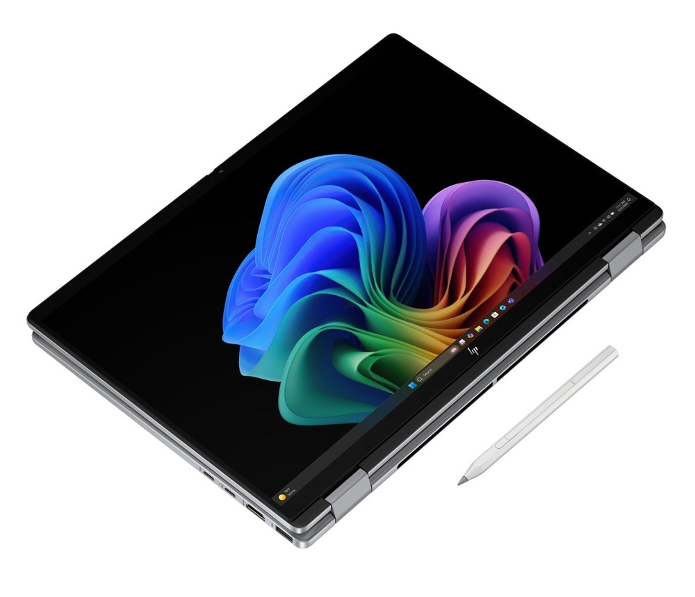 Notebook HP OmniBook X Flip AI 16-ar0004nc + Game Pass předplatné na 3 měsíce stříbrný