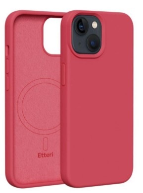 Kryt na mobil CPA Etteri Mag na Apple iPhone 14 v červené barvě