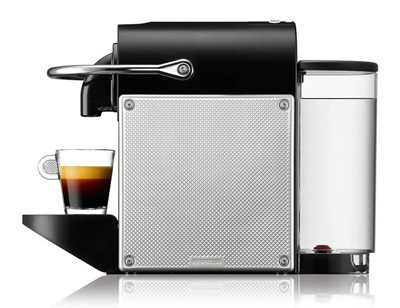 DeLonghi Nespresso Pixie EN125.S, černá/kov