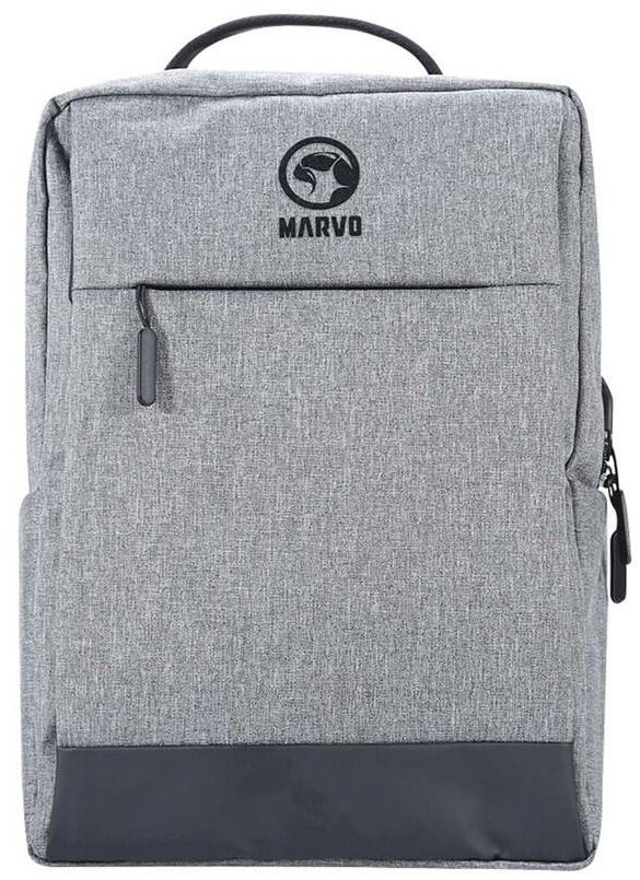 Batoh na notebook Marvo BA-03 na 15,6", USB port šedý