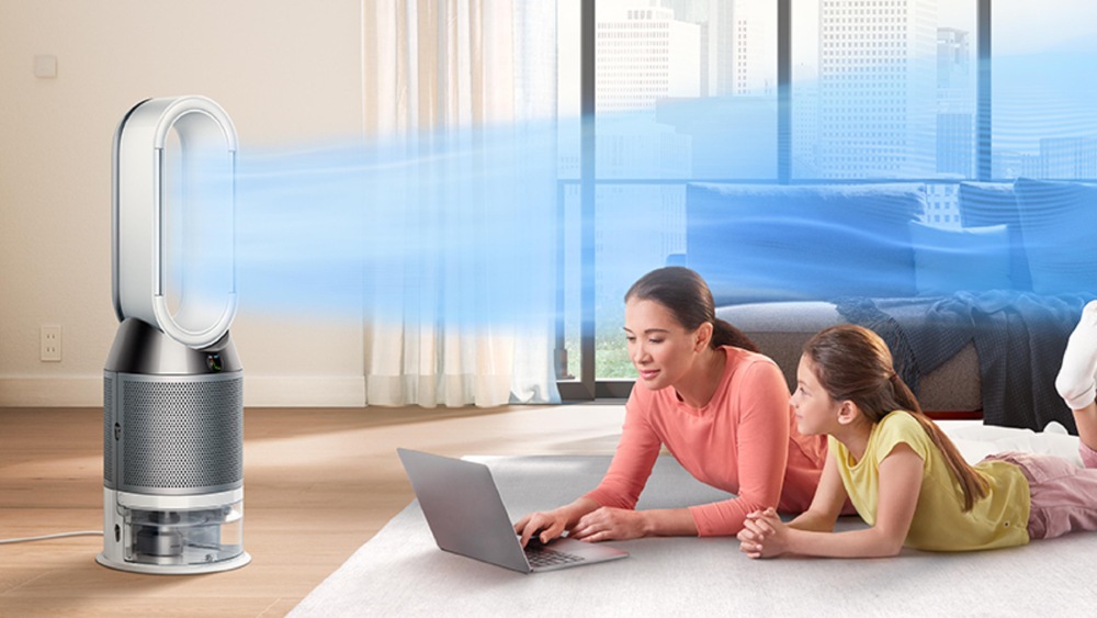 Čistička vzduchu Dyson Purifier Humidify + Cool AutoReact PH3A stříbrný