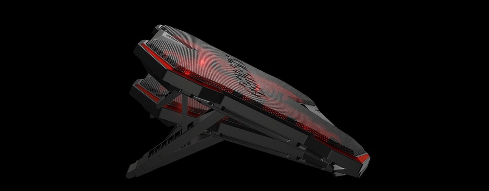 Chladící podložka pro NTB Genesis OXID 260, LED, pro 17,3" černá Genesis OXID 260 (NHG-2075)