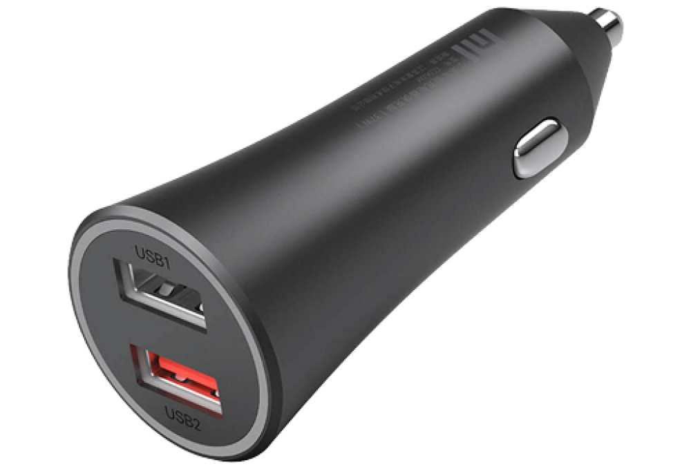 Adaptér do auta Xiaomi Mi 37W DualPort Car Charger černý
