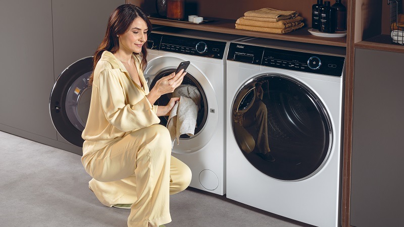 Sušička prádla Haier HD100-A2979NU1-S bílá Haier HD100-A2979NU1-S