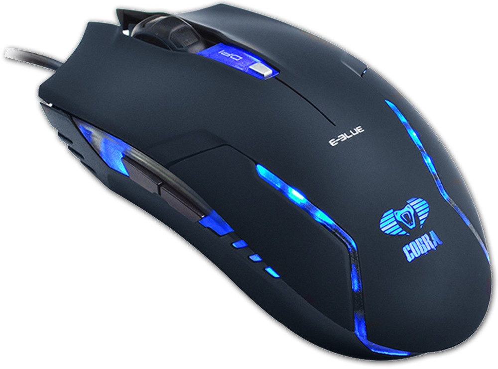 Klávesnice s myší E-Blue Polygon s podložkou pod myš černá/modrá E-Blue Polygon myš