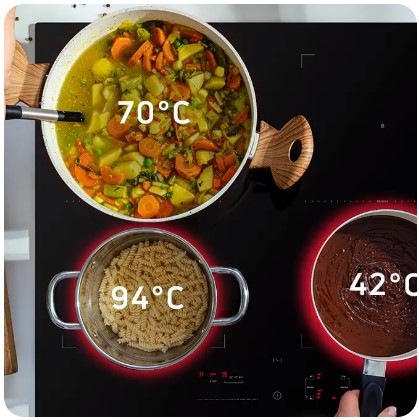 Indukční varná deska Amica DI 6422 DB černá Indukční varná deska Amica DI 6422 DB černá