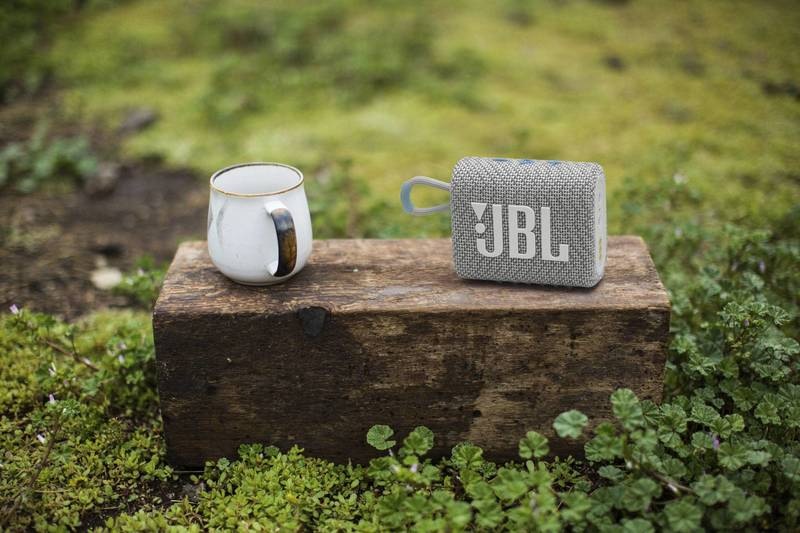 Přenosný reproduktor JBL GO3 ECO modrý