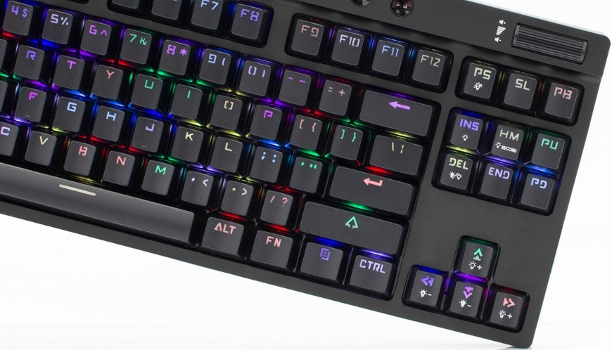 Klávesnice White Shark KODACHI ,US layout, Red Switch černá White Shark KODACHI, US layout, červený switch, černá