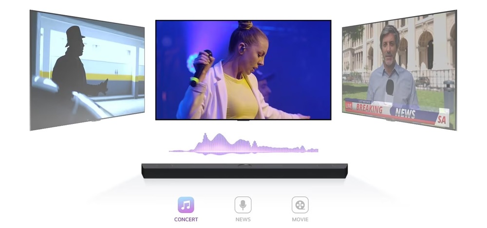 Soundbar LG S90TY černý