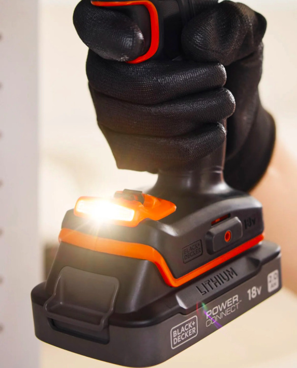 Aku vrtačka Black-Decker BCD382D1XC-QW (s baterií)