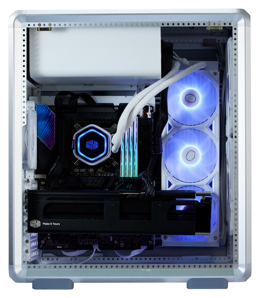 Case Cooler Master MasterFrame 500 Mesh stříbrná Case Cooler Master MasterFrame 500 Mesh stříbrná
