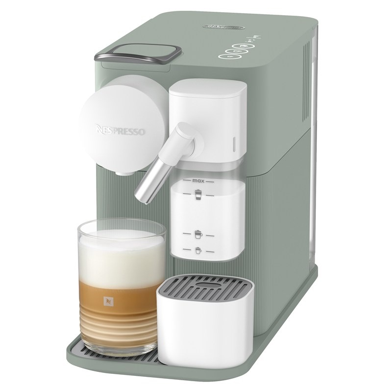 Kapslový kávovar De'Longhi Nespresso Lattissima One EN510.GR slouží k přípravě espressa i mléčných kávových nápojů