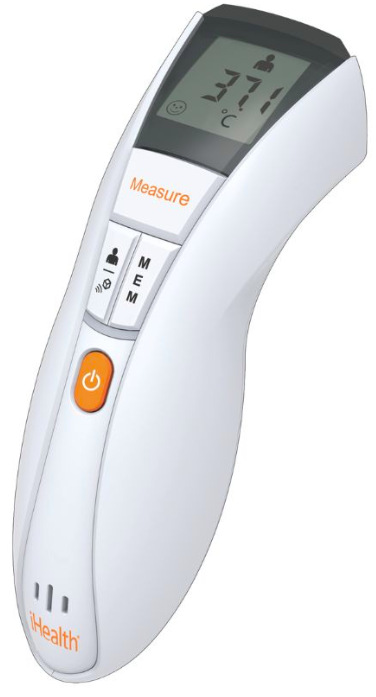 Teploměr iHealth IH-NT13B ThermoPro s displejem a ovládacími tlačítky