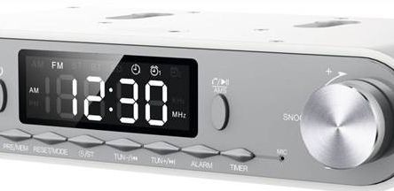 Radiopřijímač Technisat KitchenRadio stříbrný/bílý