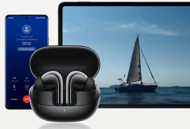 Sluchátka Xiaomi Buds 4 Pro černá