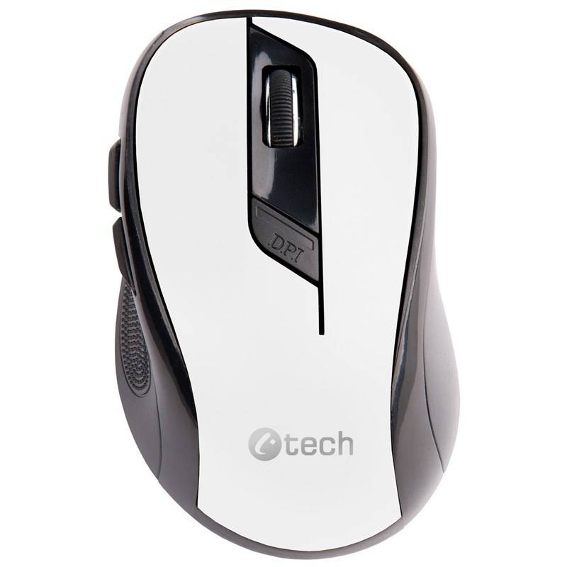 Myš C-Tech WLM-02 černá/bílá C-Tech WLM-02