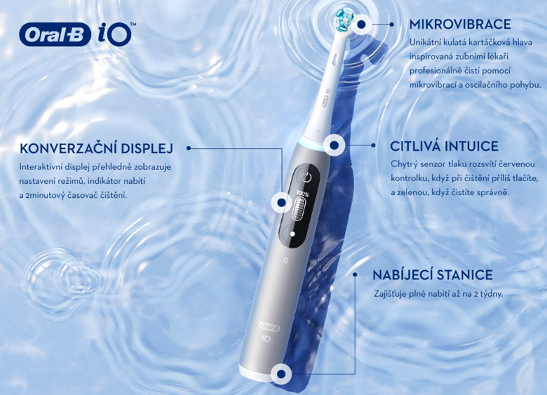 Zubní kartáček Oral-B iO Series 6 Black Onyx