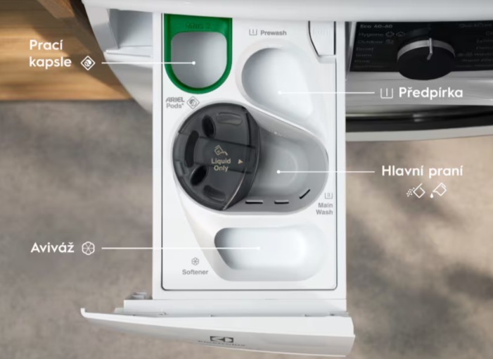Pračka Electrolux série 800 EW8F4414SUC bílá Pračka Electrolux série 800 EW8F4414SUC bílá