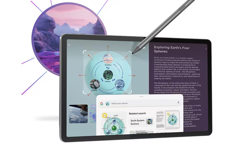 Dotykový tablet Lenovo Idea Tab 5G 8 GB / 256 GB + dotykové pero šedý