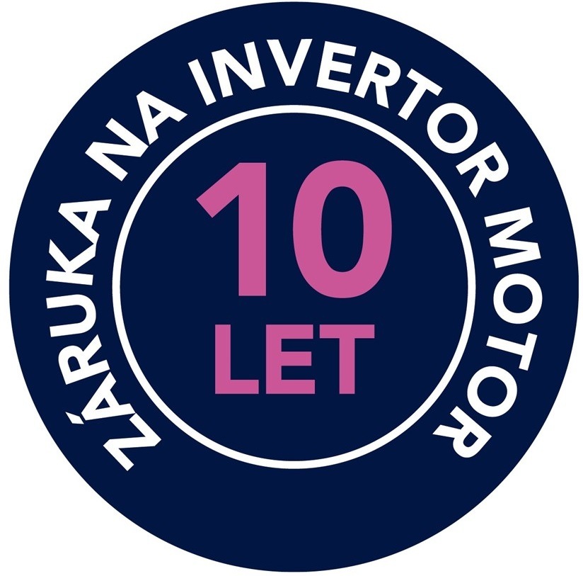 10 let záruka na invertorový motor
