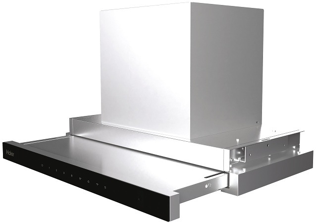 odsavač Haier HABT6CBS6XBSLC ze strany