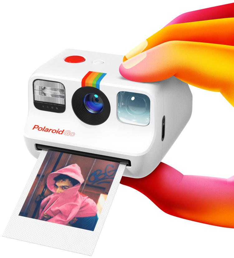 Instantní fotoaparát Polaroid Go bílý Polaroid Go, bílá