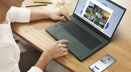 Notebook Acer Aspire Vero (AV15-52-527R) šedý